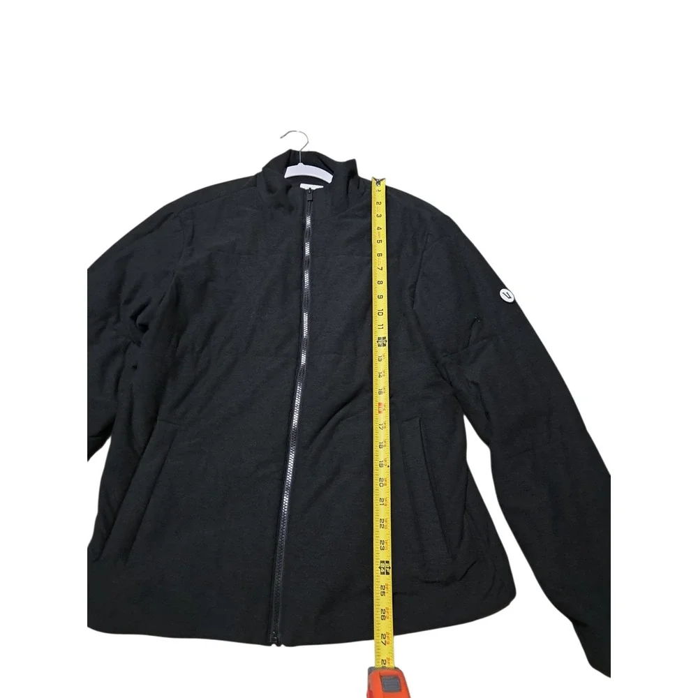Vuori Mens Primaloft Insulated Full Zip Thick Jacket Black V557 Large